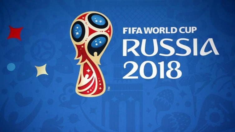 Fu?ball WM 2018 Logo