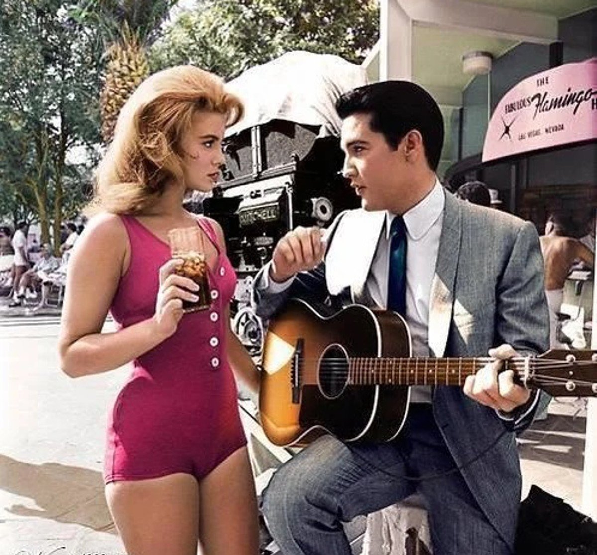 Elvis Ann-Margret at Flamingo